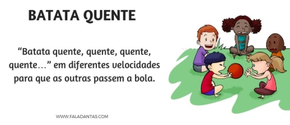 Como brincar de batata quente