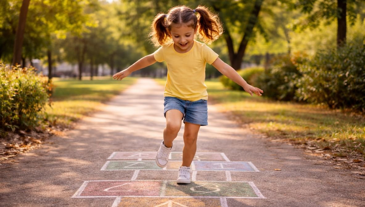 como brincar de amarelinha