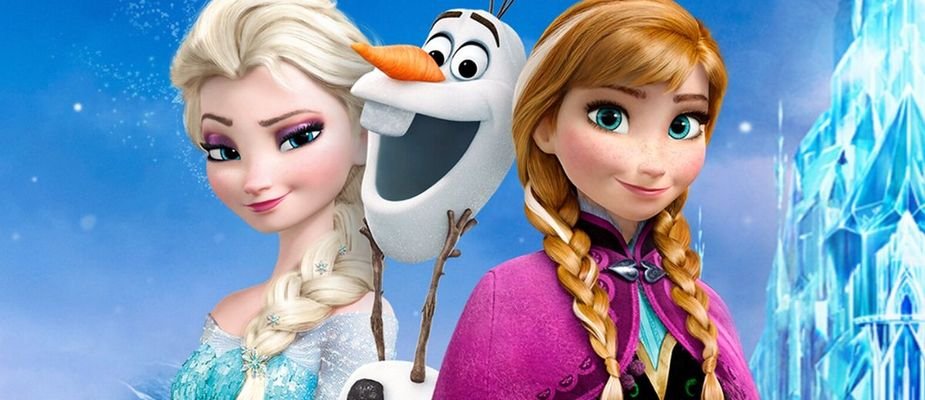 Personagens de Frozen: Rosa Azul Kids