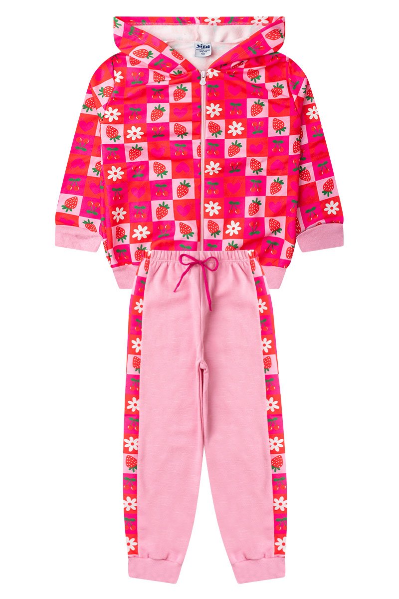 Conjunto Infantil Menina Inverno Iaia - Pink
