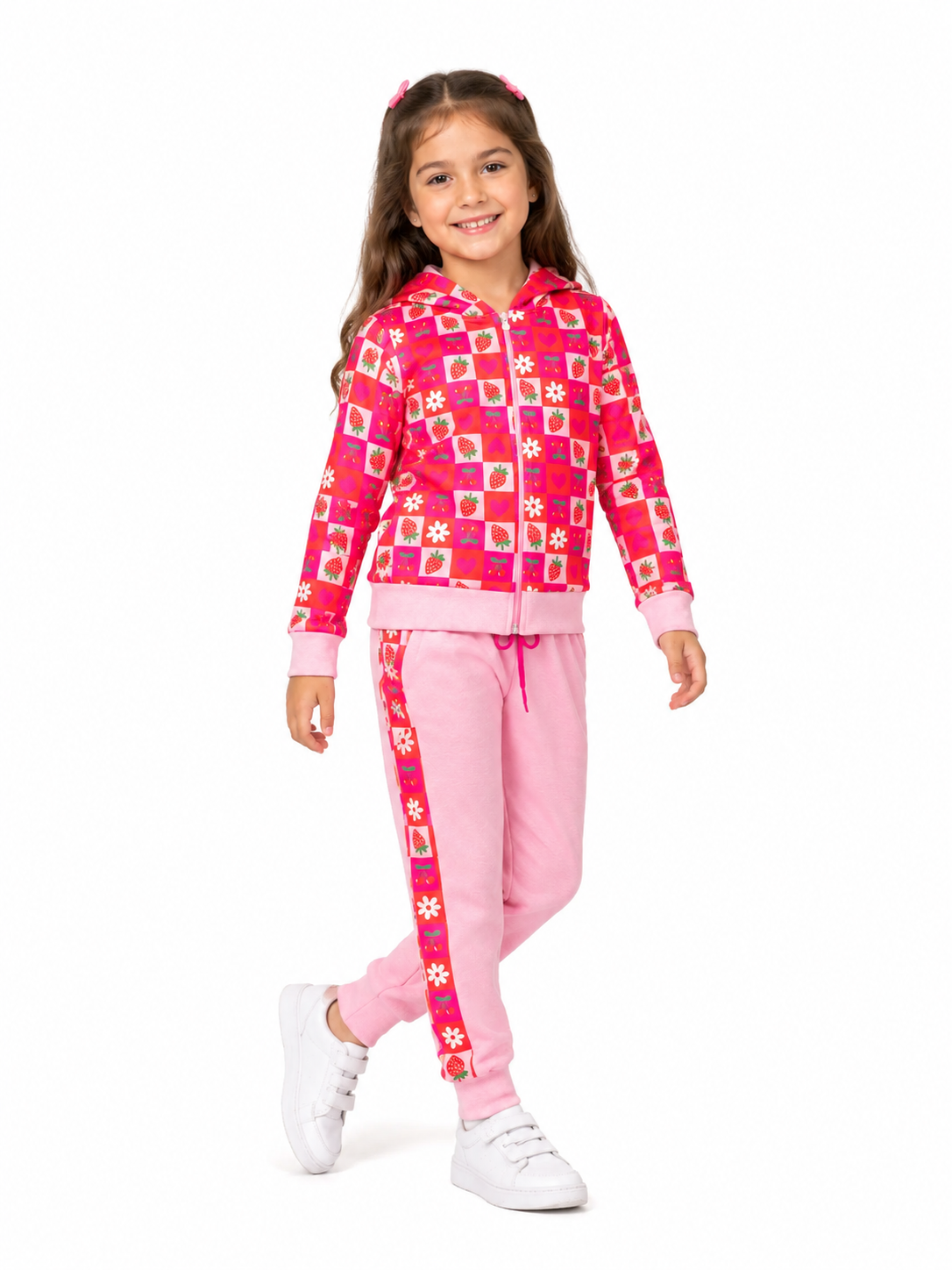 Conjunto Infantil Menina Inverno Iaia - Pink