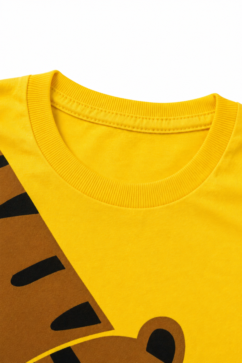 Conjunto Infantil Masculino Tigre Amarelo – Estampa Divertida e Conforto