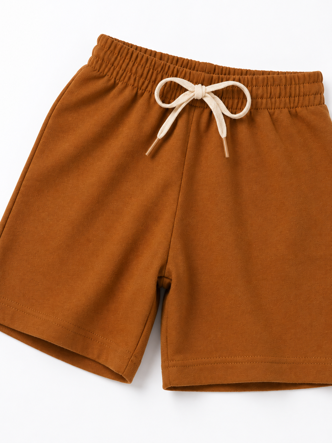 Conjunto Infantil Masculino Mescla e Marrom &ndash; Look B&aacute;sico com Estilo Natural