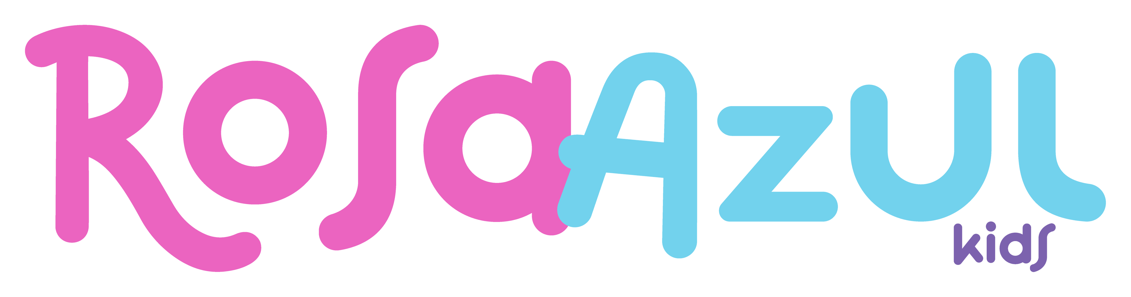 Atacado Rosa Azul Kids